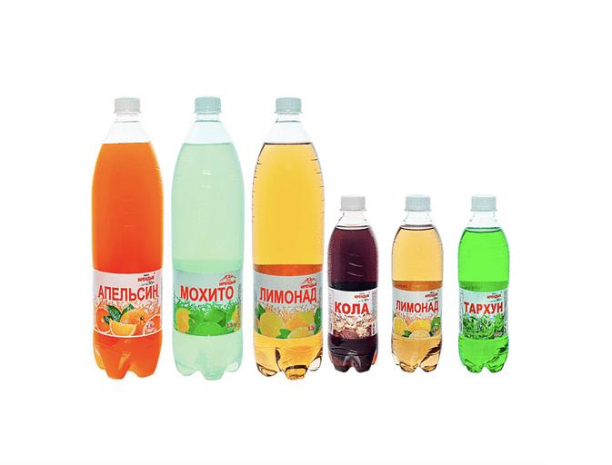 Газированная вода артезианская Апельсин «Aqua Ирендык» 1,5 л, опт фото 1