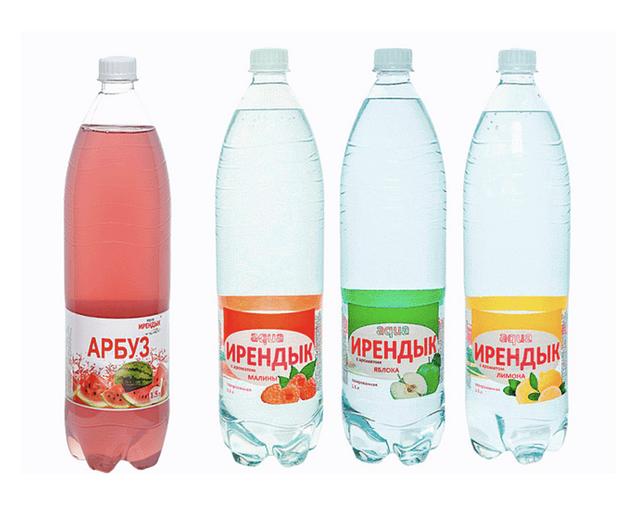 Газированная вода артезианская Арбуз «Aqua Ирендык» 1,5 л, опт фото 1