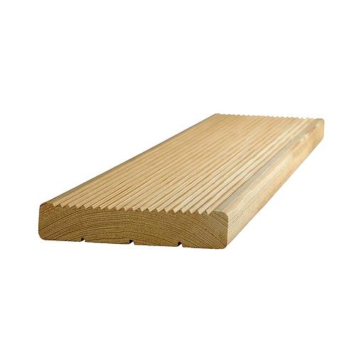 Террасная доска, лиственница SF 27/142/3-6 см, опт фото 1