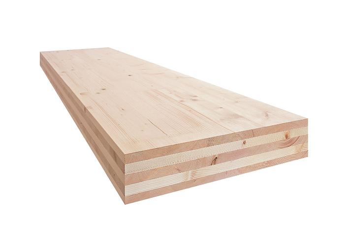 CLT (перекрестно склеенная древесина) панели сосна, ель EE 2350×6000 мм, опт фото 1