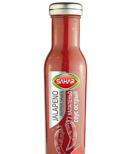 Халапеньо соус острый красный Sahar food ОПТ фото 1