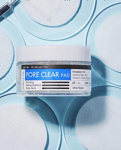 Пэды для лица очищающие 140мл «Pore clear pad 140ml» ОПТ фото 1