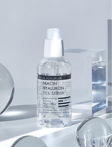 Сыворотка для лица с гиалуроновой кислотой и ниацинамидом 21% «Niacin hyaluron 21% serum» ОПТ фото 1