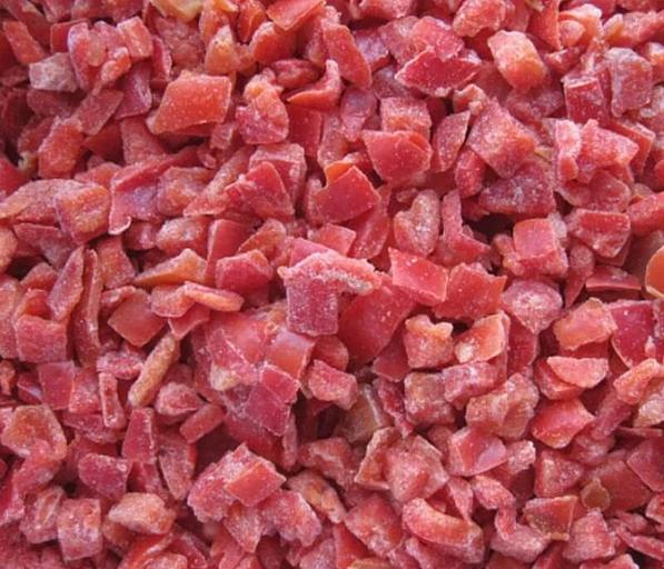 Diced sweet peppers "Global Frost" frozen фото 1