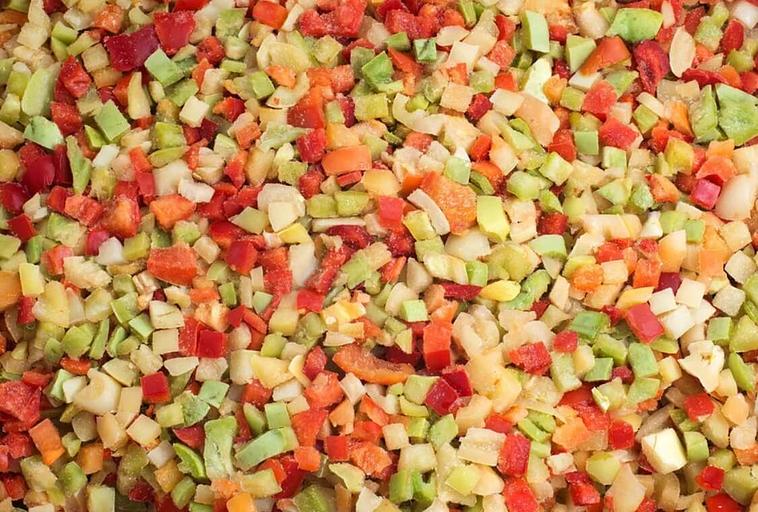 Sweet pepper mixture cube “Global Frost” frozen фото 1