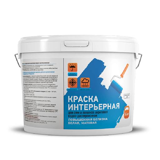 Интерьерная акриловая краска ВД-АК 211 14кг белая опт фото 1