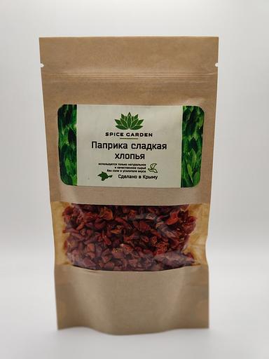 Паприка сладкая хлопья Spice Garden дой-пак, 50 г фото 1