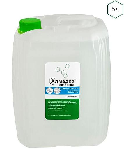 Дезинфицирующее средство «Алмадез-экспресс» 5 л дозатор ОПТ фото 1