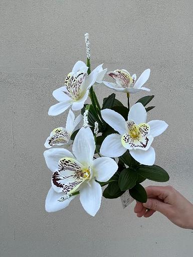 Искусственные цветы ПластЦвет «Магнолия» 35 см ОПТ фото 1