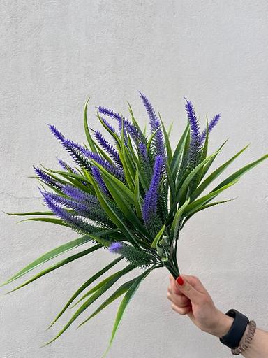 Искусственные цветы ПластЦвет «Лаванда» 36 см ОПТ фото 1