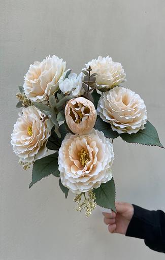 Искусственные цветы ПластЦвет «Осенние пионы» ОПТ фото 1