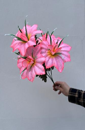 Искусственные цветы ПластЦвет «Цветок распустившийся» ОПТ фото 1