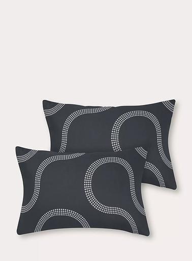 Комплект постельного белья Fjord, евро-размер, цвет антрацит с фьордом ОПТ фото 3