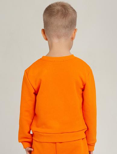 Джемпер детский цвет оранжевый ОПТ фото 2