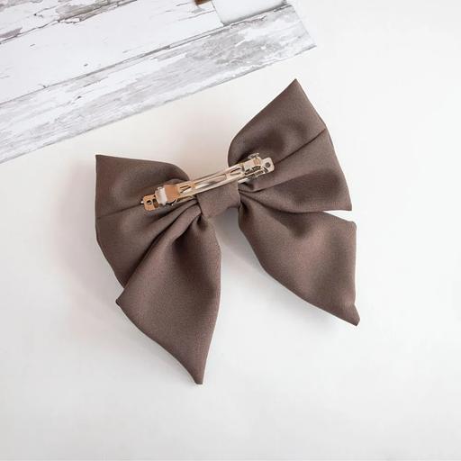 Заколка для волос Casanda Hey «Бантик» капучино, опт фото 4