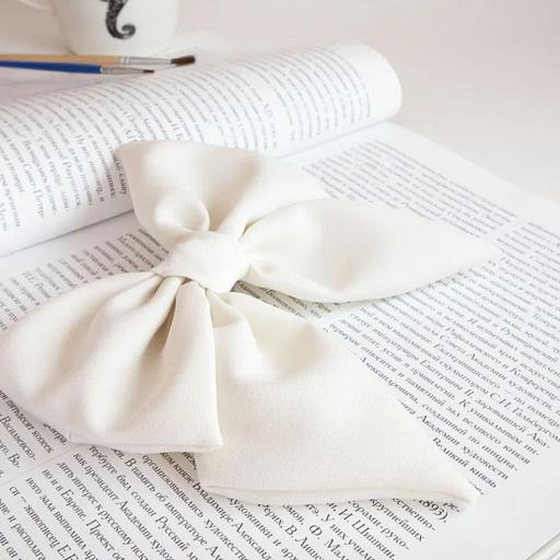 Заколка для волос Casanda Hey «Бантик» безупречный, опт фото 2