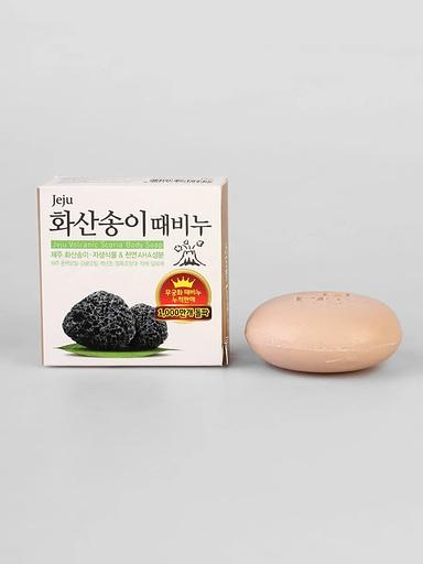 Косметическое мыло для тела с вулканическим пеплом Mukunghwa Jeju Volcanic Scoria Body Soap ОПТ фото 2
