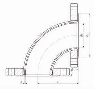 Отвод футерованный ОПТ фото 1
