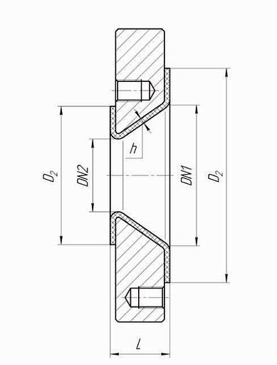 Фланец переходной ОПТ фото 2