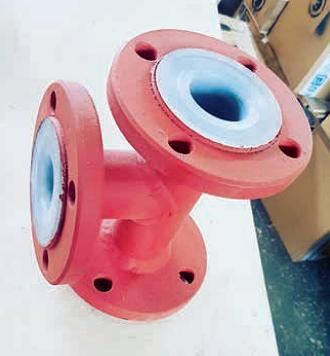 Тройник футерованный ОПТ фото 1