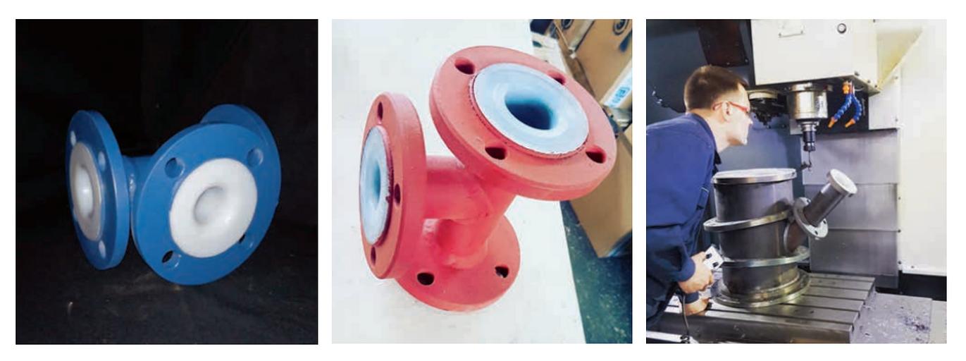 Тройник футерованный ОПТ фото 4