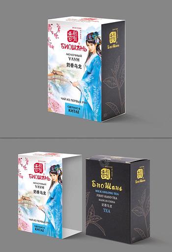 Чай «Биошань» молочный улун 80 гр, опт фото 1