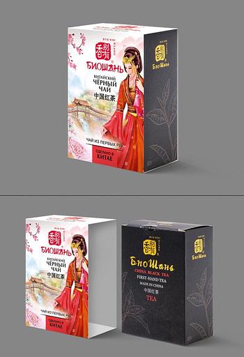 Чёрный чай «Биошань» китайский 80 гр, опт фото 1