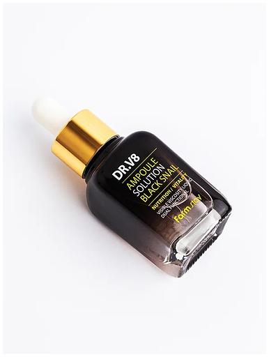 Восстанавливающая ампульная сыворотка с муцином черной улитки FARM STAY ОПТ фото 2