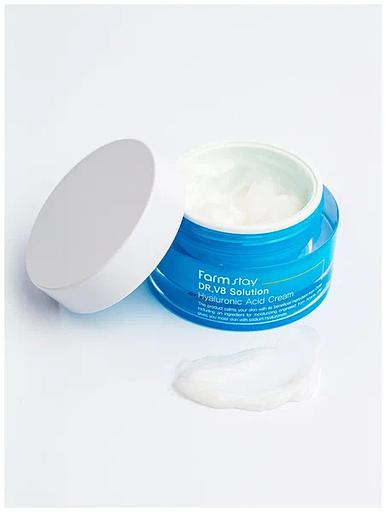 Гиалурон қышқылы бар бетке арналған крем FARM STAY Dr-V8 ерітінді кремі (гиалуронат) КӨТЕРМЕ фото 4