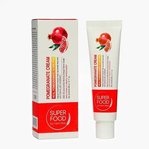 Крем для лица с экстрактом граната FARM STAY Superfood Pomegranate Cream ОПТ фото 1