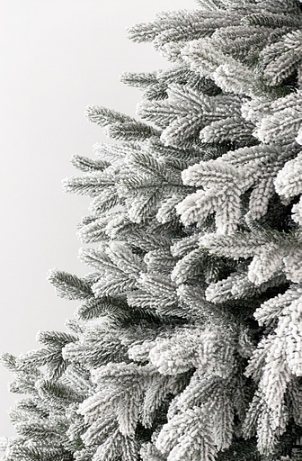 «Скандинавиялық қарлы» жасанды шырша 100% құйылған, 230 см ОПТОМ фото 2