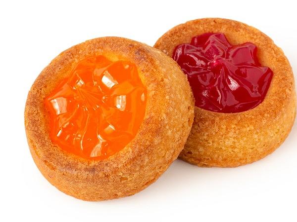 Маффин «Лукошко» с плодово-ягодной начинкой ОПТ фото 1