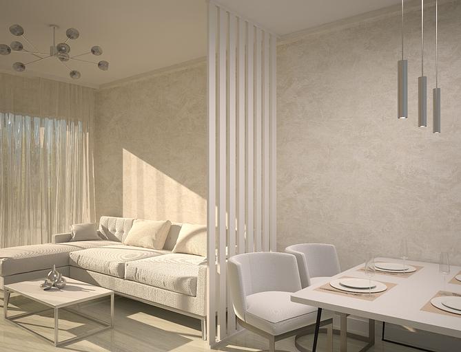 Интерьерная рейка МДФ STELLA «Бриона» белый, 16х40х2700 мм (упаковка 8 шт) ОПТ фото 3