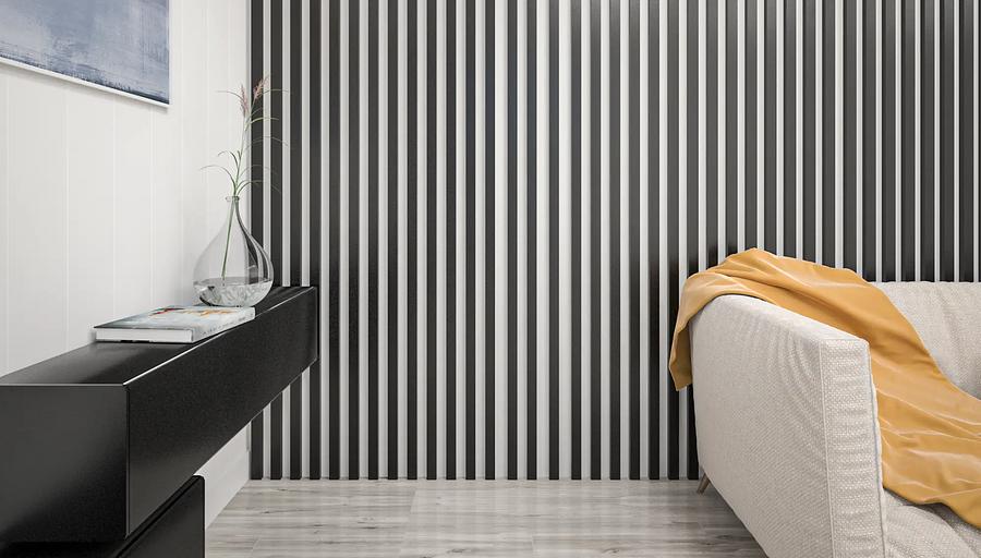 Interior MDF strip STELLA “Milan” Black Edition, 20x30x2700 mm (pack of 8 pcs) WHOLESALE фото 3