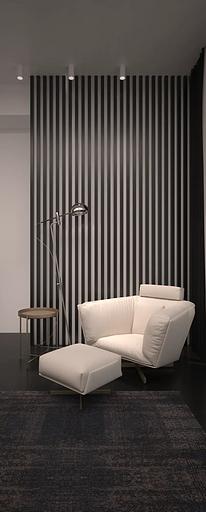Interior MDF strip STELLA “Milan” Black Edition, 20x30x2700 mm (pack of 8 pcs) WHOLESALE фото 4