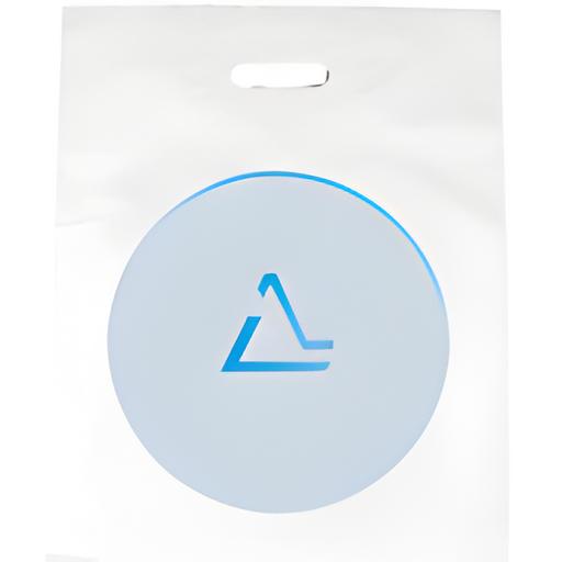 Пакет с прорубной ручкой, печатью и антислипом ОПТ фото 1