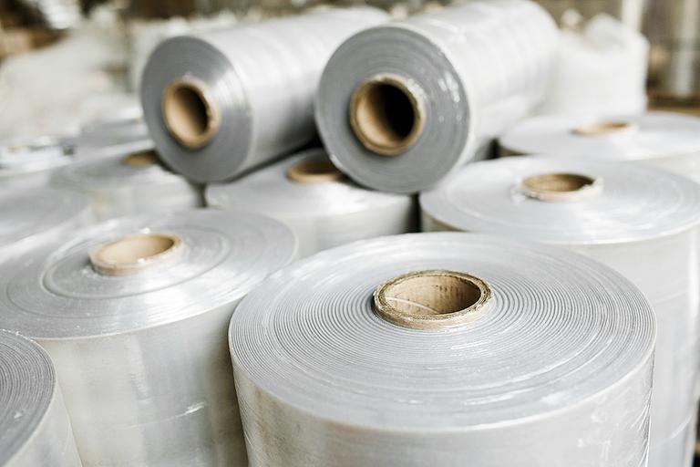 Плёнка полипропиленовая (полурукав ПП) 40 мкм ОПТ фото 1