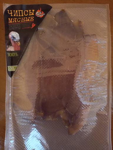 Чипсы мясные из индейки на итальянском маринаде с пряными специями и паприкой 100 г, опт фото 1