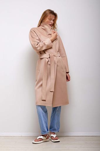 女式半季节商务外套 Mmoda 浅米色，货号 2223614-4 фото 5