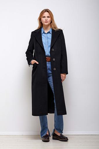 Women's demi-season business coat Mmoda black, art. 2223501-42 фото 1