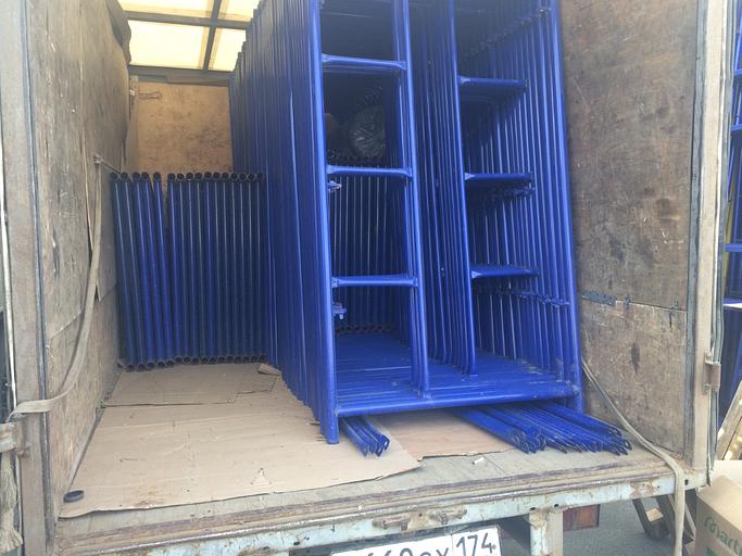 Леса строительные рамные лрсп-200 Н-40 м фото 3