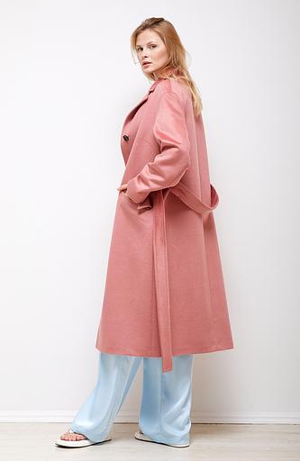 Women's demi-season business coat Mmoda pink, art. 2202438-1 фото 3