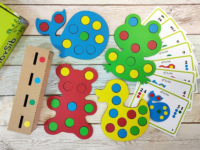 Сортер-мозаика «В мире животных» опт фото 1