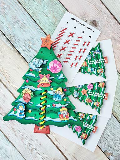 Шнуровка с липучками «Ёлочка» опт фото 1