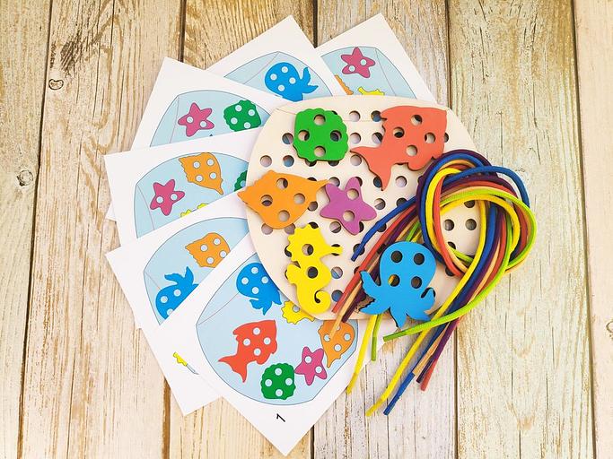 Шнуровка « В аквариуме» опт фото 1