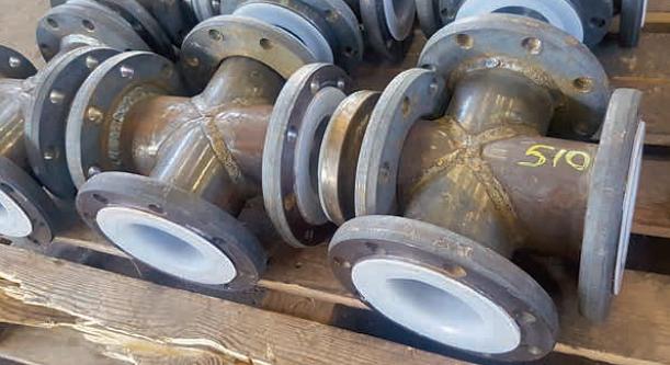 Крестовина футерованная DN 50 ОПТ фото 2