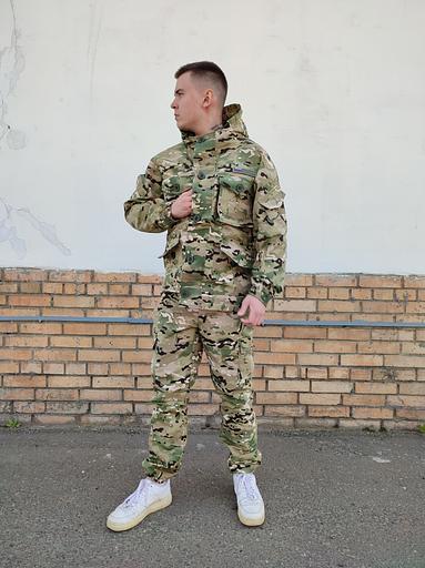 Костюм мужской Горка 8 Рэмбо Мультикам, осень (флис), опт фото 1