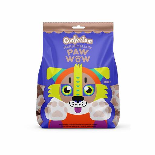 Маршмеллоу Confectum «Paw Wow» со вкусом тоффи 8 шт по 300 г ОПТ фото 1