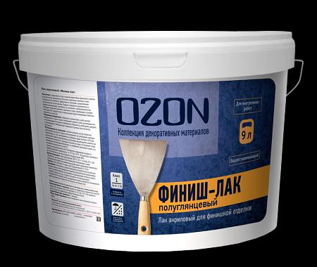 Финиш-лак для декоративной штукатурки OZON ФЛ-0,9 опт фото 2