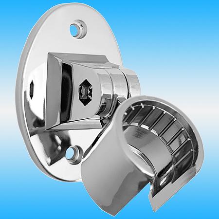 Держатель душевой лейки SANTREK AQUA BR304CH настенный, пластик, хром фото 1